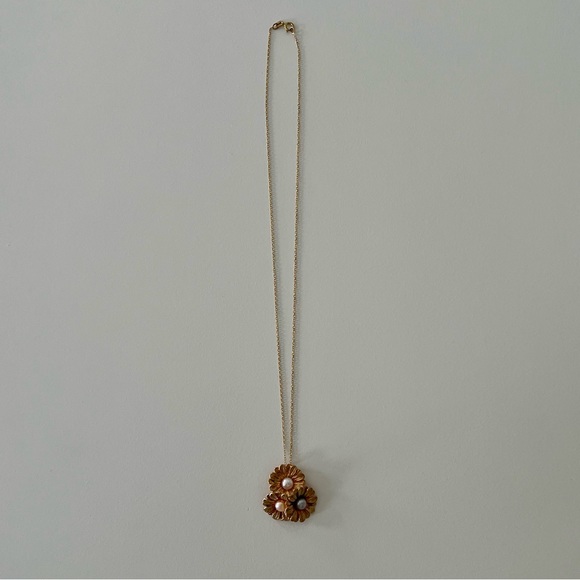 Giani Bernini Cultured Pearl Daisy Pendant Necklace - Picture 6 of 13